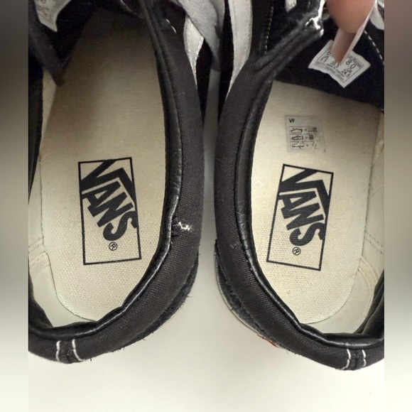 VANS Black Suede and Canvas Sneakers - Picture 7 of 9